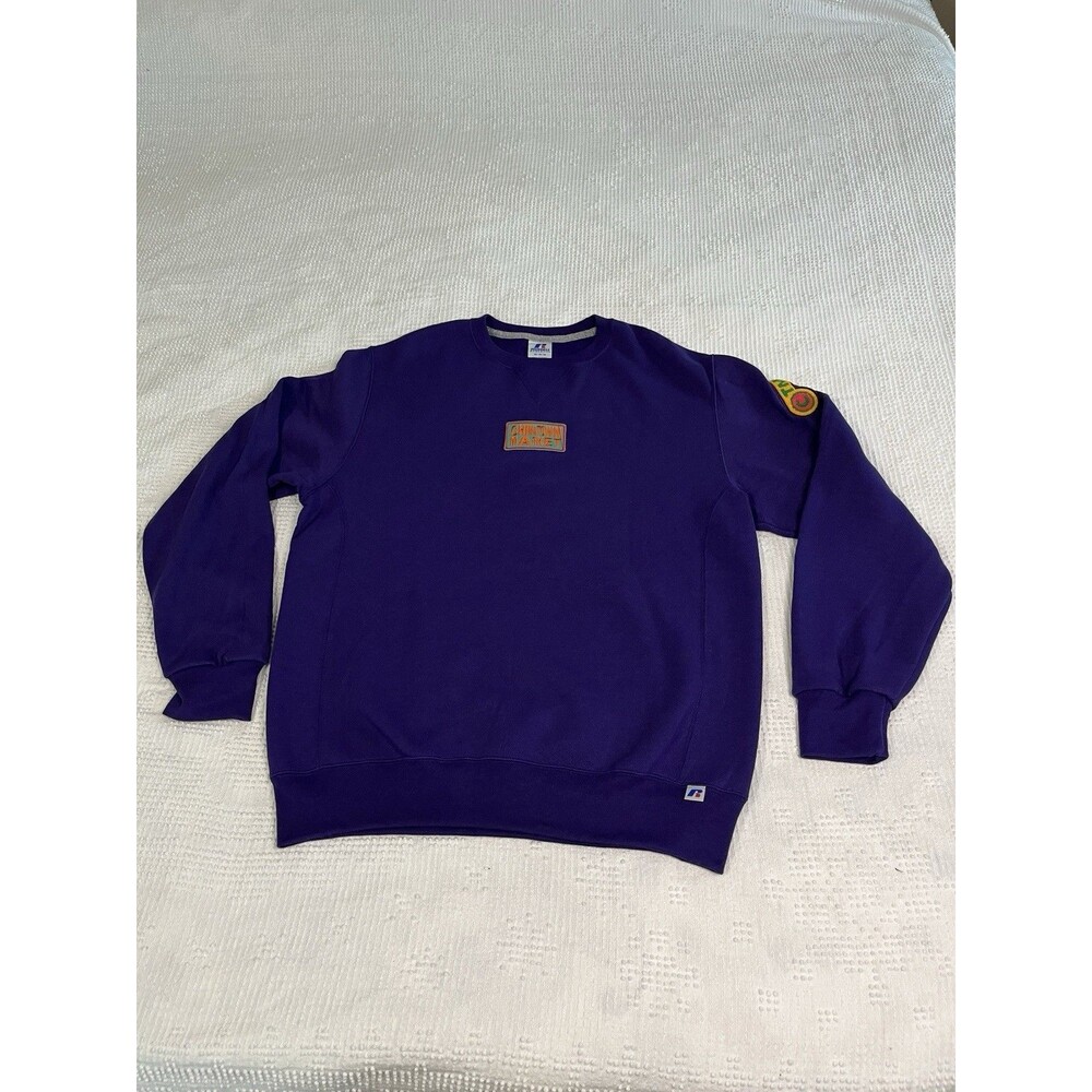 Chinatown Market Pullover Sweatshirt Mens Medium Purple Rare